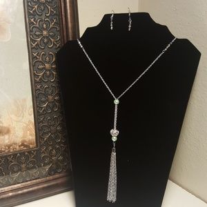 Century Shine necklace and earring set